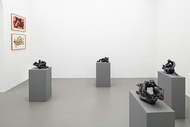 A SCULPTURE OF MY LEFT HAND AND FIVE EMBRACES